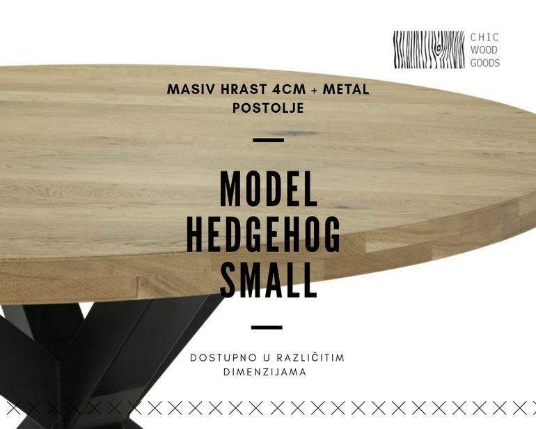 Trpezarijski sto Hedgehog Small